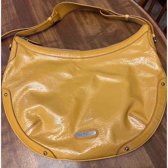 Cole Haan Marigold Patent Hobo Bag - Picture 2 of 15
